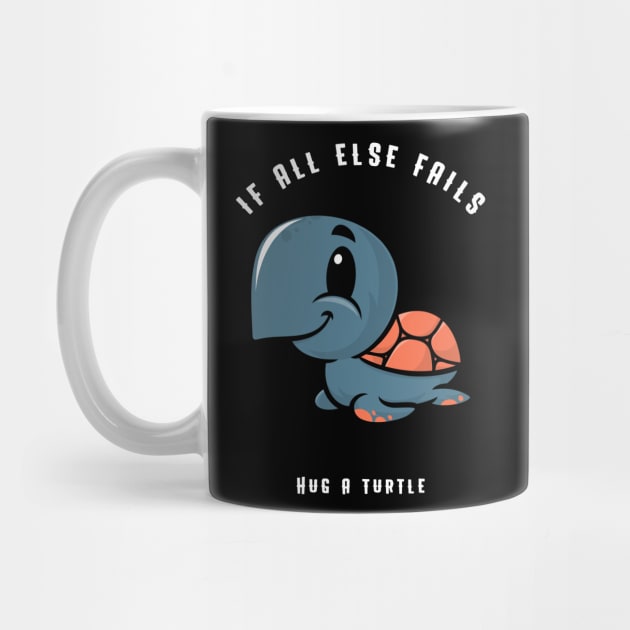 Hug a turtle by Funky Turtle